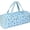 Light Blue, variant on Jiibva Large Capacity Crochet Storage Bag Portable Knitting Bag DIY Yarn Storage Organizer for Yarn and Crochet Hooks Sewing
