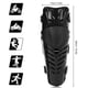 thumbnail image 1 of 1 Pair Motorcycle Knee Pad Motor Racing Knee Protector Knee Guards Knee Cap Guard Braces, 1 of 5