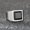 Square Gem, variant on Glossy Black Gem Ring Simple Style