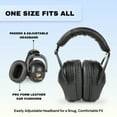 thumbnail image 6 of Pro Ears Ultra Sleek Ear Muffs NRR 26 Black, 6 of 7