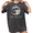 Black-4, variant on UNISHE Women's Sketch Moon Rocket Orbit Copy Moon Joy Star Celestial Washed T-shirt Relaxed Fit
