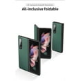 thumbnail image 2 of Galaxy Z Fold 3 5G Case, Galaxy Z Fold 3 5G PU Leather + Hard PC Shell Ultra Thin Slim Durable Protective Phone Case Cover for Samsung Galaxy Z Fold 3 5G 2021,Red, 2 of 7