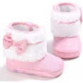 thumbnail image 6 of Newborn Baby Girls Boys Boots Soft Anti-Slip Sole Warm Winter Snow Booties Toddler Infant Prewalker Shoes, 6 of 7