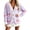 Light Purple, variant on Oversized Cardigan Sweater Women's Bow Print Button V Neck Long Sleeve Loose Knitted Autumn Fashion Jacket