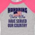 thumbnail image 4 of Inktastic Veterans Day Military Honoring Those Who Serve Boys or Girls Baby Bodysuit, 4 of 5