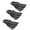 Nine packs, variant on MOMOJIA Heavy Type Aluminum Safety Anchors For Fall Protecting Permanent Installation