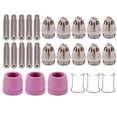 thumbnail image 1 of 26Pcs for Ag-60 0.8mm Plasma Cutter Cutting Torch Tip Nozzles Consumables Kit, 1 of 8