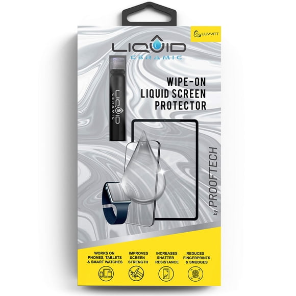 Protector de pantalla de vidrio cerámico líquido para 4 dispositivos