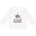thumbnail image 2 of Inktastic 1st Day of Preschool Unicorn Back to School Toddler Sweatshirt, 2 of 4