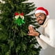 thumbnail image 5 of ¡Precios Increíbles, Descuento Ya!, Decoraciones para fiestas navideñas Adornos con lazos de lentejuelas Adornos colgantes para el coche Adornos colgantes para el árbol de Navidad Akmoler, 5 of 9