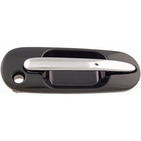 Dorman 92760 Front Passenger Side Exterior Door Handle for Specific Honda Models Chrome Lever and Black Housing