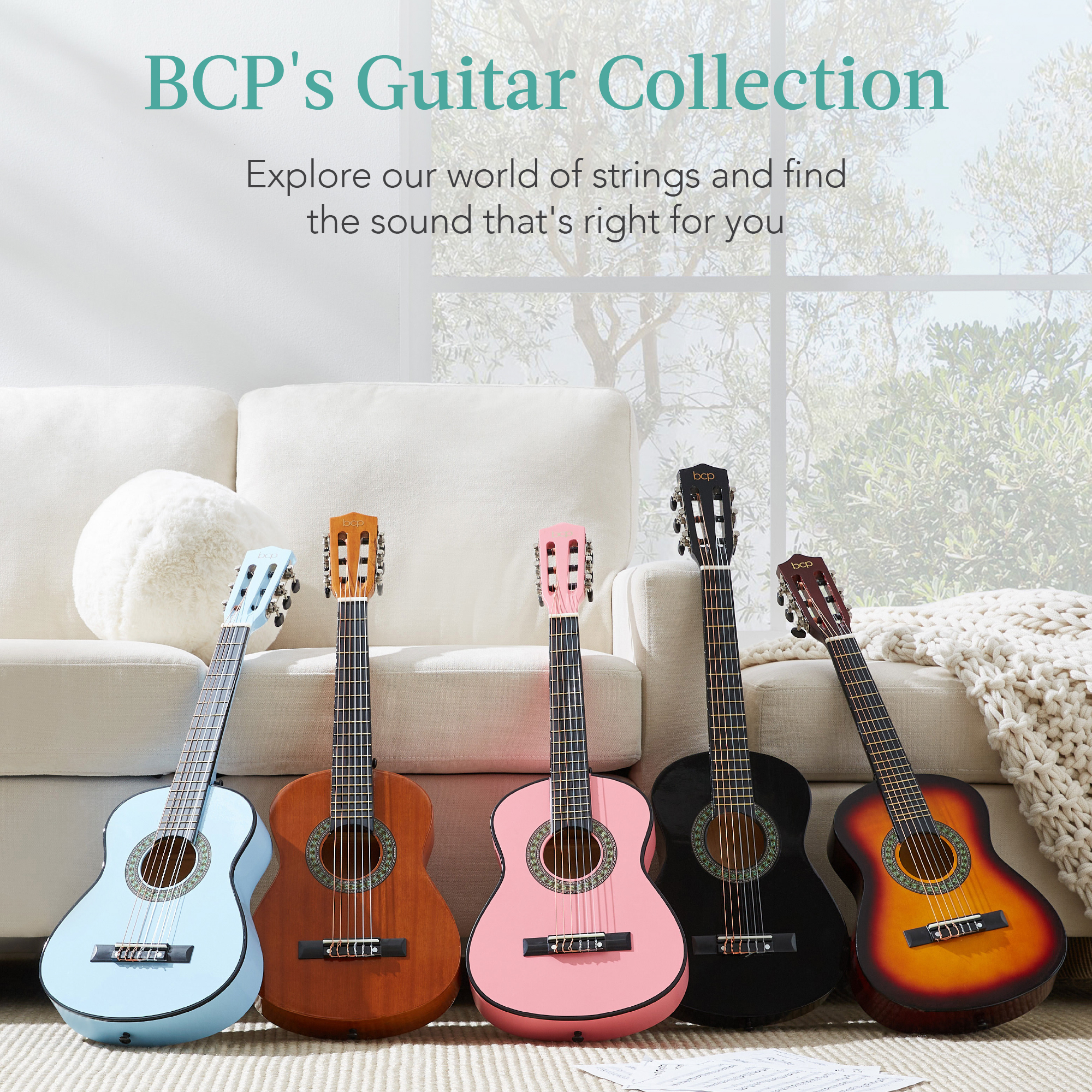 Best Choice Products 30" Kids Acoustic Guitar Starter Kit photo 7