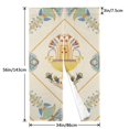 thumbnail image 3 of XMXT Japanese Noren Doorway Room Divider Curtain,Prosperous Egyptian Tattoo Restaurant Closet Door Entrance Kitchen Curtains, 34 x 56 inches, 3 of 7