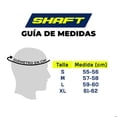 thumbnail image 5 of Casco Shaft Sh560 Negro Oro Mate Mica Transparente Repuesto Oro Cerrado negro M, 5 of 5