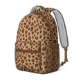 thumbnail image 2 of Leopard Print Backpack for School,Cute School Bag,Schoolbag with Adjustable Shoulder Straps & Padded Back,15.3"x11"x6.7", 2 of 6