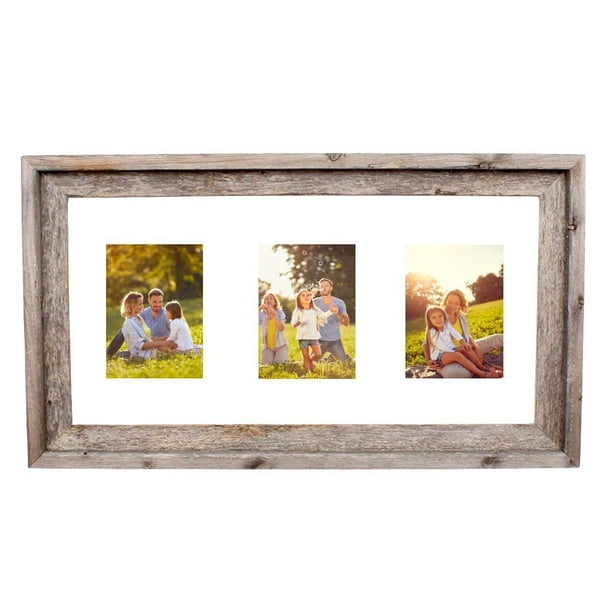 BarnwoodUSA | Farmhouse Picture Frame With 3 Inch Wide Frame | 100% ...