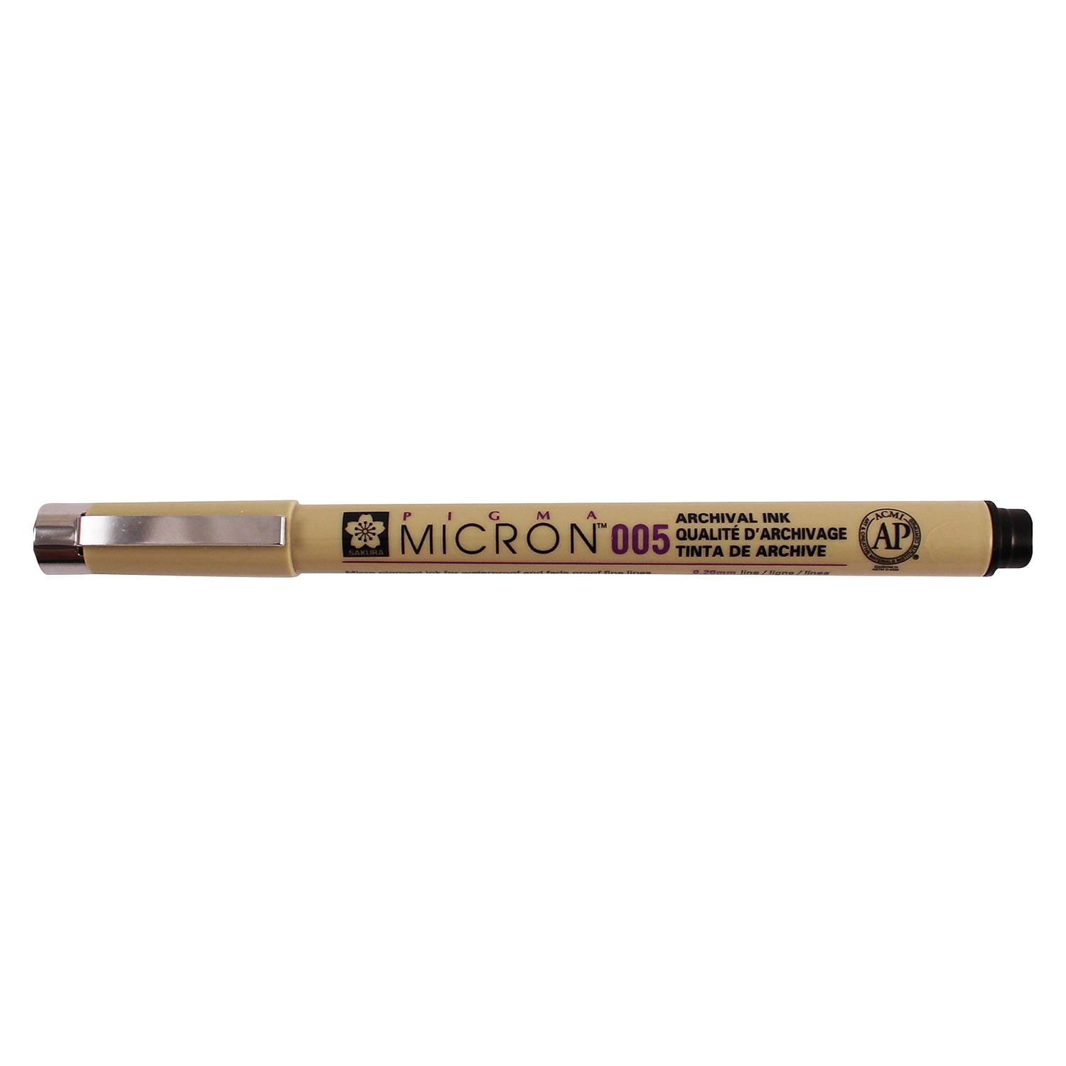 Sakura Pigma Micron Pen Fineliner Black Ink 6/Pack (SAKXSDK00549-6)