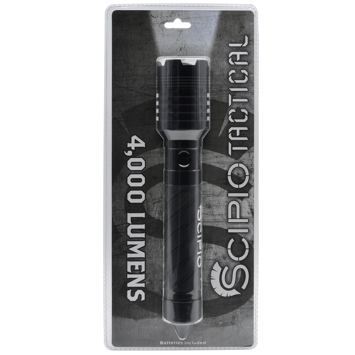 Scipio 1907044 Rechargeable Flashlight 4000lms