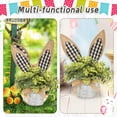 thumbnail image 4 of Decoraciones de Pascua, regalos de Pascua, adornos de Pascua Cesta de flores de Pascua Mori Home Cesta de flores Manualidades Cesta de flores de Pascua Mori Home Cesta de flores Manualidades cesta de, 4 of 6