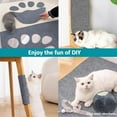 thumbnail image 6 of JOPOY Trimmable Cat Scratcher Mat Furniture Protector, Adhesive Cat Scratch Pad Deterrent, DIY Climbing Cat Scratcher, 6 of 7