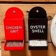 thumbnail image 5 of Chicken Oyster Shell Feeder and Grit Feeder Plastic ,B, 5 of 5