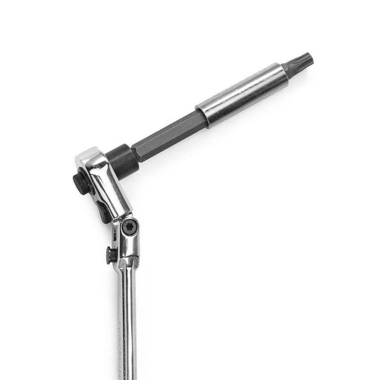 HART Flex-Head Mini Ratchet Set (Case, Bits, Extension)