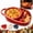 CP-3, variant on Retro Ceramic Divided Baking Dish with Single Handle, Vintage Serving Platter
