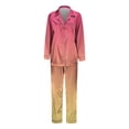 thumbnail image 4 of MEICHEN Pajamas for Women Set Satin Pajama Set for Women Button Down Long Sleeve Sleepwear Sets Nightwear 2 Piece Women's Sleepwear, 4 of 4