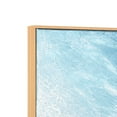thumbnail image 5 of 32" x 47" Abstract Ocean Wave Landscape Framed Wall Art, by DecMode, 5 of 9