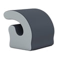 thumbnail image 4 of Almohada para la siesta Almohada de espuma viscoelástica con soporte para el cuello Almohada ergonómica para dormir en forma de G Gris oscuro, 4 of 9