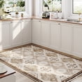 thumbnail image 6 of EnHomee Area Rugs for Living Room 4x6 Area Rugs Machine Washable Area Rugs Vintage Boho Indoor Area Rugs for Bedroom,Khaki, 6 of 9