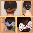 thumbnail image 2 of GOOHOCHY 6 piezas para hacer moños, accesorios para peinar el cabello para mujeres y niñas, moldeadores de moños, bandas para el cabello, 2 of 8
