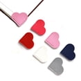 thumbnail image 4 of Trianu Leather Bookmarks for Women with Heart Shape, 6Pcs Cute Corner Bookmark, Book Accessories for Reading Lovers, Book Markers for Women, Bookmarks for Book Lovers, Random Colors, 4 of 9