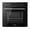 Black, variant on Garvee 24" Wall Oven, 2.5 Cu.ft Electric Built-in Oven with Touch and Knob Control, Safety Lock & 5 Preset Cooking Functions for Home Baking Kitchen, 240V 3000W, Black