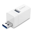 thumbnail image 1 of Sidaley Hub USB 3,0 para portátil, divisor USB inalámbrico, extensor para portátil de 3 puertos, PC, ordenador, concentrador de carga USB 2,0 para Juegos de teclado y mouse para computadora Blanco, 1 of 6