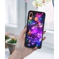 thumbnail image 5 of WIRESTER Shockproof Soft Rubber Cover Case for Samsung Galaxy A20 / A30 6.4" 2019, Purple Nebula Galaxy, 5 of 5