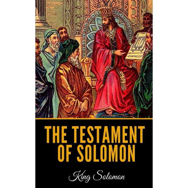 The Testament Of Solomon (Paperback)