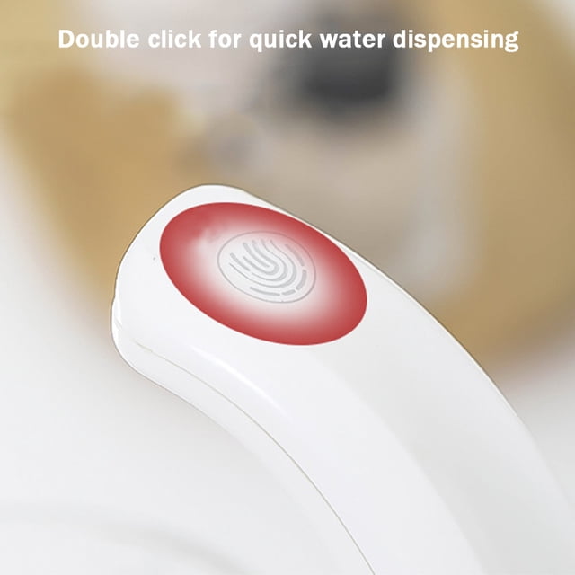 Dispensador automático de agua de escritorio Bomba de agua de barril portátil (Blanco) Likrtyny Libre de BPA