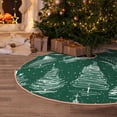 thumbnail image 5 of Sikiie Christmas Trees Nativity Christmas Tree Skirt, Jesus Christian Winter Holiday Tree Mat Decoration(30-48IN)30", 5 of 6