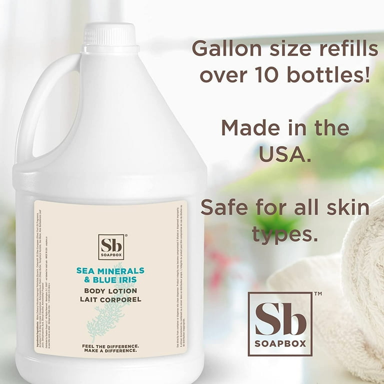 Free Shipping! Soapbox Body Lotion Refill, Sea Minerals