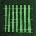 thumbnail image 1 of Ahgly Company Indoor Square Abstract Emerald Green Modern Area Rugs, 8' Square, 1 of 4
