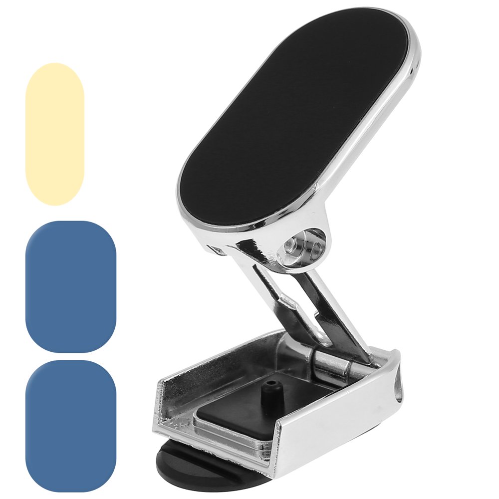 Magnetic Car Phone Holder Folding  Car Phone Mount 360° Rotating Adjustable Car Phone Stand Dashboard Car Phone Bracket