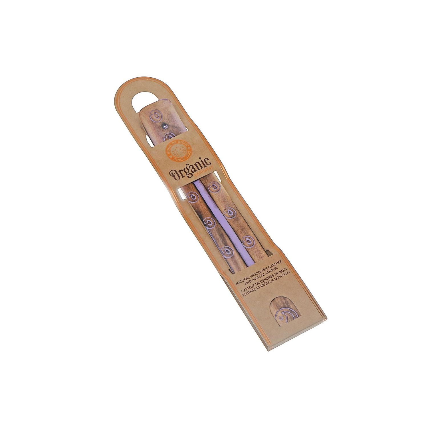 Organic Incense Holder Purple