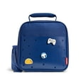 thumbnail image 3 of Fit & Fresh DIY Lunch Bag Reusable/Insulated Polyester Bag Navy with Shoe Charm Slots for Personalization, 3 of 8