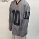 thumbnail image 5 of INCERUN Tops 2024 estilo coreano moda hombres malla transpirable impresión digital camisetas casuales masculinos cuello en V manga larga camiseta S-5XL, 5 of 5