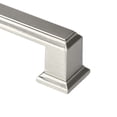 thumbnail image 3 of Contemporary 5.75-inch Roma Stainless Steel Brushed Nickel Finish Square Cabinet Bar Pull Handle (Case of 25), 3 of 5