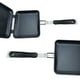 thumbnail image 5 of Sartén de aluminio de doble cara Sartén de doble cara para sandwichera con asas Sartén antiadherente Sartén para tostar, 5 of 12