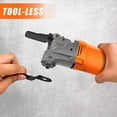thumbnail image 5 of ENERTWIST Oscillating Tool, 4.2 Amp Oscillating Multitool Kit with 5Â° Oscillation Angle, 6 Variable Speed, 31pcs Saw Accessories, Auxiliary Handle and Carrying Bag, ET-OM-500, 5 of 5