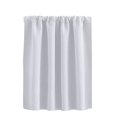 thumbnail image 2 of facefd Home Window Half Curtain Bedroom Kitchen Bathroom Polyester Soft Short Drape Privacy Protection Decoration Furniture Accessory White, 2 of 9