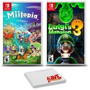 Miitopia and Luigi's Mansion 3 - Two Game Bundle For Nintendo Switch